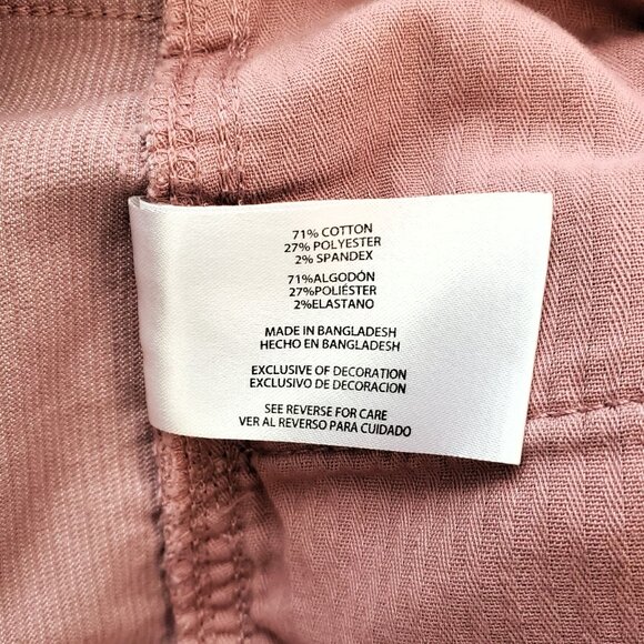 GAP Women Shorts Stretch 12 Corduroy Pastel Raw Hem Farmer's Daughter Romantic - Picture 5 of 12